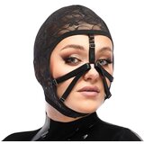 Bad Kitty Lace Head Mask with Straps Black | shoptok.hr