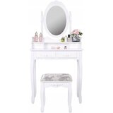  KOZMETIČKI TOALETNI STOLIĆ S OGLEDALOM + STOLICA | shoptok.hr