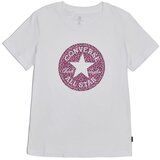 Converse Majice s kratkimi rokavi Chuck Taylor All Star Leopard Patch Tee Bela | Shoptok.si