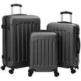 Kofer 3 pcs Tamno siva 50 x 31 x 78 cm ABS plastika | shoptok.hr
