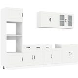  Set kuhinjskih elementa od 7 dijelova "Kalmar" bijelo | shoptok.hr