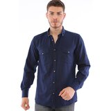 Dewberry G722 MEN'S SHIRT-NAVY BLUE | Shoptok.si