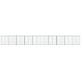  Gabionska košara s poklopcem 1000x50x100 cm pocinčano željezo | Eponuda.com