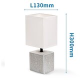 Aigostar Stona lampa 1xE14/40W/230V siva/bela | Eponuda.com