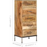  Ladičar od masivnog drva manga 45 x 35 x 106 cm | shoptok.hr