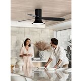  Lucci Air 210662 - LED prigušiva ventilator FLUSSO 1xGX53/18W/230V drvo + daljinski upravljač | Eponuda.com