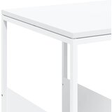  Bočni stolić bijeli 55 x 36 x 59,5 cm od konstruiranog drva | shoptok.hr