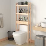 vidaXL Stalak za kupaonicu 63 x 26 x 171 cm od masivne borovine Cijene