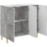  Kreveta Betonska siva 89 x 34,5 x 80 cm Konstruirano drvo | shoptok.hr
