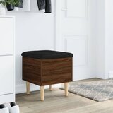  Klupa za pohranu boja hrasta 42x42x46 cm od konstruiranog drva | shoptok.hr