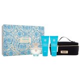 Versace Pour Femme Dylan Turquoise set: EDT 100 ml + gel za tuširanje 100 ml + gel za tijelo 100 ml + kozmetička torbica za žene | shoptok.hr