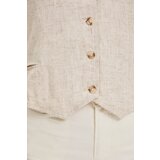 Marisse Beige Vest | Shoptok.si
