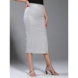 Sinsay ženska midi suknja 0129Y-SLV | shoptok.hr