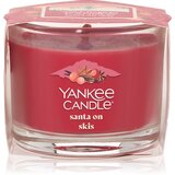 Yankee Candle Santa On Skis votivna sveča glass 37 g Cene