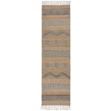 Flair Rugs Svetlo siv/v naravni barvi tekač 60x230 cm Medina – Cene