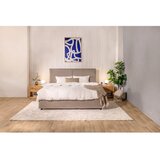 Bonami Selection Oblazinjena zakonska postelja taupe z odlagalnim prostorom z ležiščem/roštom 180x200 cm Myra Bold - | Shoptok.si