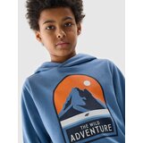 4f Boys' Hoodie - Blue Cene