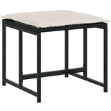  17-dijelni vrtni blagovaonski set s jastucima poliratan crni | shoptok.hr