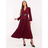 Italy Moda Dress-IT-SK-21599.80-burgundy | shoptok.hr