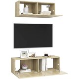  2-dijelni set TV ormarića boja hrasta sonome konstruirano drvo Smeđa | shoptok.hr