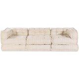  Modularna sofa 3 pcs Krem Tkanina | shoptok.hr