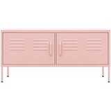 TV ormarić ružičasti 105 x 35 x 50 cm čelični | Eponuda.com