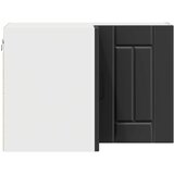  Zidni kutni ormar Lucca Crna 57 x 57 x 40 cm Konstruirano drvo | shoptok.hr