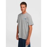 O'neill Majica 'Essentials 90s' azur / pegasto siva / črna | Shoptok.si