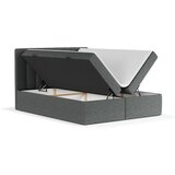 Maison de Rêve Temno siva boxspring postelja s prostorom za shranjevanje 160x200 cm Novento – | Shoptok.si