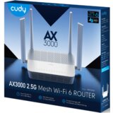 Cudy Brezžični omrežni usmerjevalnik (Router) WR3000H, AX3000, 2.5G, Gigabit, Wi-Fi 6, Mesh, (5000089462) | Shoptok.si
