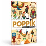 Poppik Edukativni poster s nalepnicama Otkrića Egipat Cene