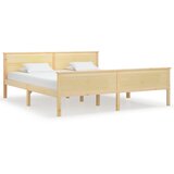 The Living Store Posteljni okvir iz trdne borovine 180x200 cm - Posteljni Okvir, (21524874) | Shoptok.si