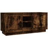 Maison Chic TV omarica - TV stojalo - Televizijska omarica dimljeni hrast 102x35x45 cm inženirski les, (21700861) Cene