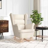  Gugalni stol White 74x90x102 cm Linen, (22123331) | Shoptok.si