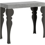 Ityhome 90 x 77 konzolna miza siva, (20848102) | Shoptok.si