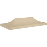 Krov za šator za zabave 6 x 3 m bež 270 g/m² | shoptok.hr