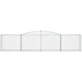  Obokane gabion košare 15 kosov 400x50x80/100 cm cinkano železo | Shoptok.si