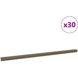  Profili za rubove stepenica 30 pcs Smeđa 67 x 3.5 x 3 cm | shoptok.hr