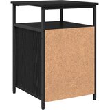  Noćni ormar s ladicama 2 pcs Crni hrast Konstruirano drvo | shoptok.hr