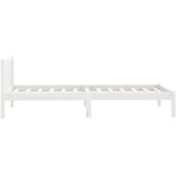  Posteljni okvir bel iz trdne borovine 100x200 cm, (20643078) | Shoptok.si