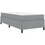  s opruga kutije Svijetlo siva 90 x 190 cm tkanina | shoptok.hr