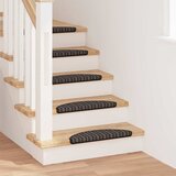  Samoljepljivi stepenasti ulošci 15 pcs Antracit 56 x 17 x 3 cm | shoptok.hr