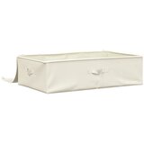  Kutija za pohranu od tkanine 70 x 40 x 18 cm krem | shoptok.hr