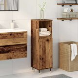 vidaXL Kopalniška omarica starinski les 30x30x100 cm inženirski les | Shoptok.si