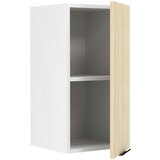 MID.YOU Kuhinjska Zgornja Omarica Fasola, Bela, Hrast, Š 30cm | Shoptok.si