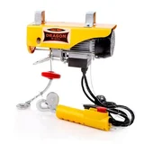 električna dizalica - industrijsko vitlo DWI 300/600 kg, 230 V, čelična sajla 12m/6m