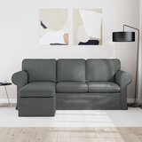 SOFA Tamno siva 195 x 138 x 80 cm tkanina | shoptok.hr