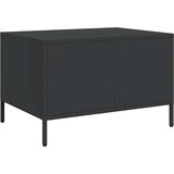  Stolić za kavu crni 68,5x50x43,5 cm od hladno valjanog čelika | Eponuda.com