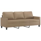  4-dijelni set sofa s jastucima boja cappuccina od umjetne kože | shoptok.hr