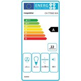 RESPEKTA kuhinjska napa ch 77060 w (60 cm, pretok zraka: 350 m³/h, bela/srebrna) | Shoptok.si
